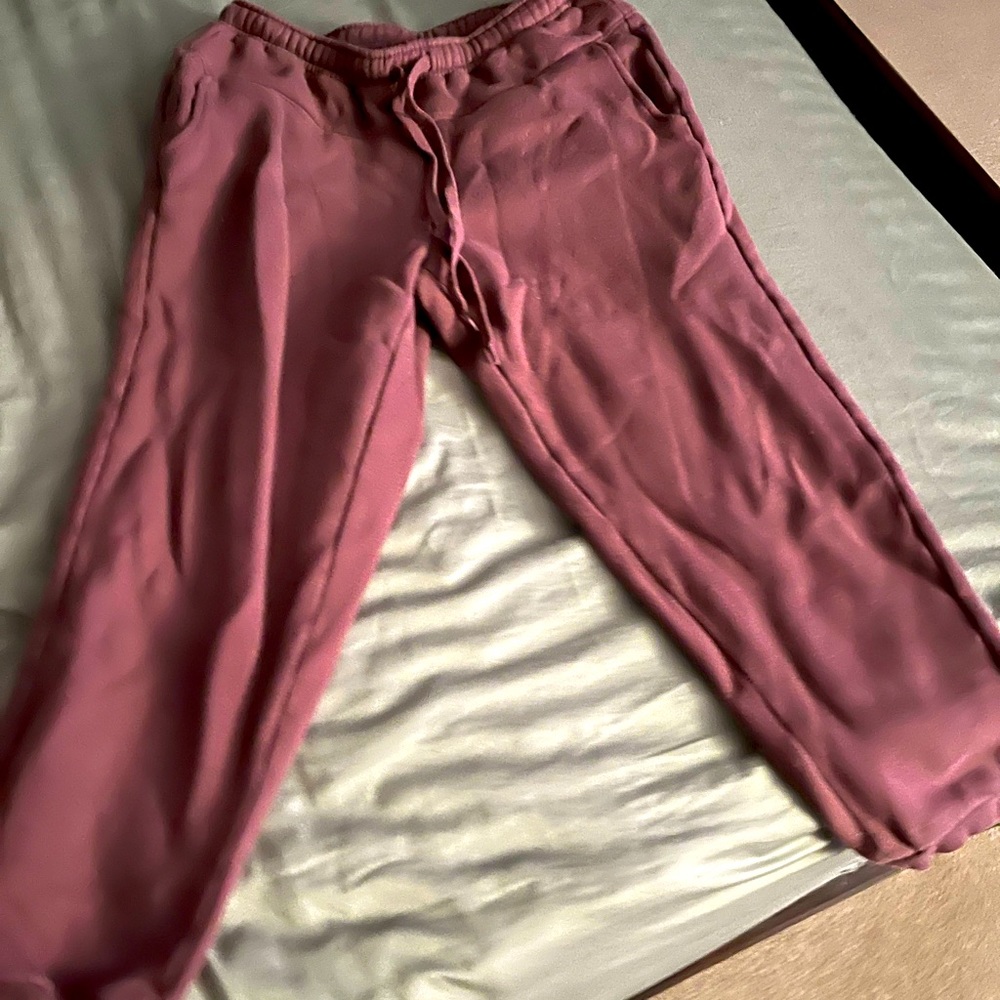 Burgundy Sweatpants